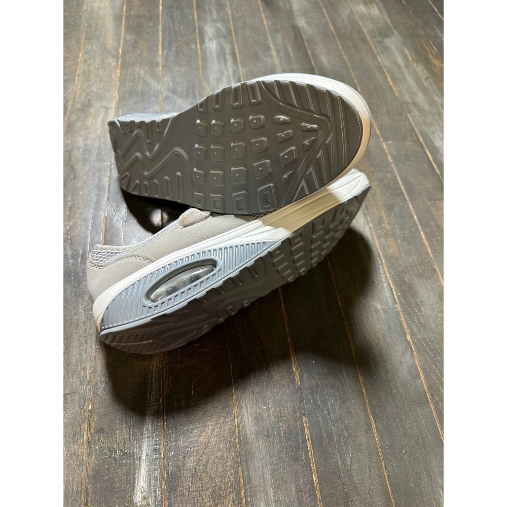 Women’s Gray Athletic Mary Jane Walking Shoes - Picture 4 of 4